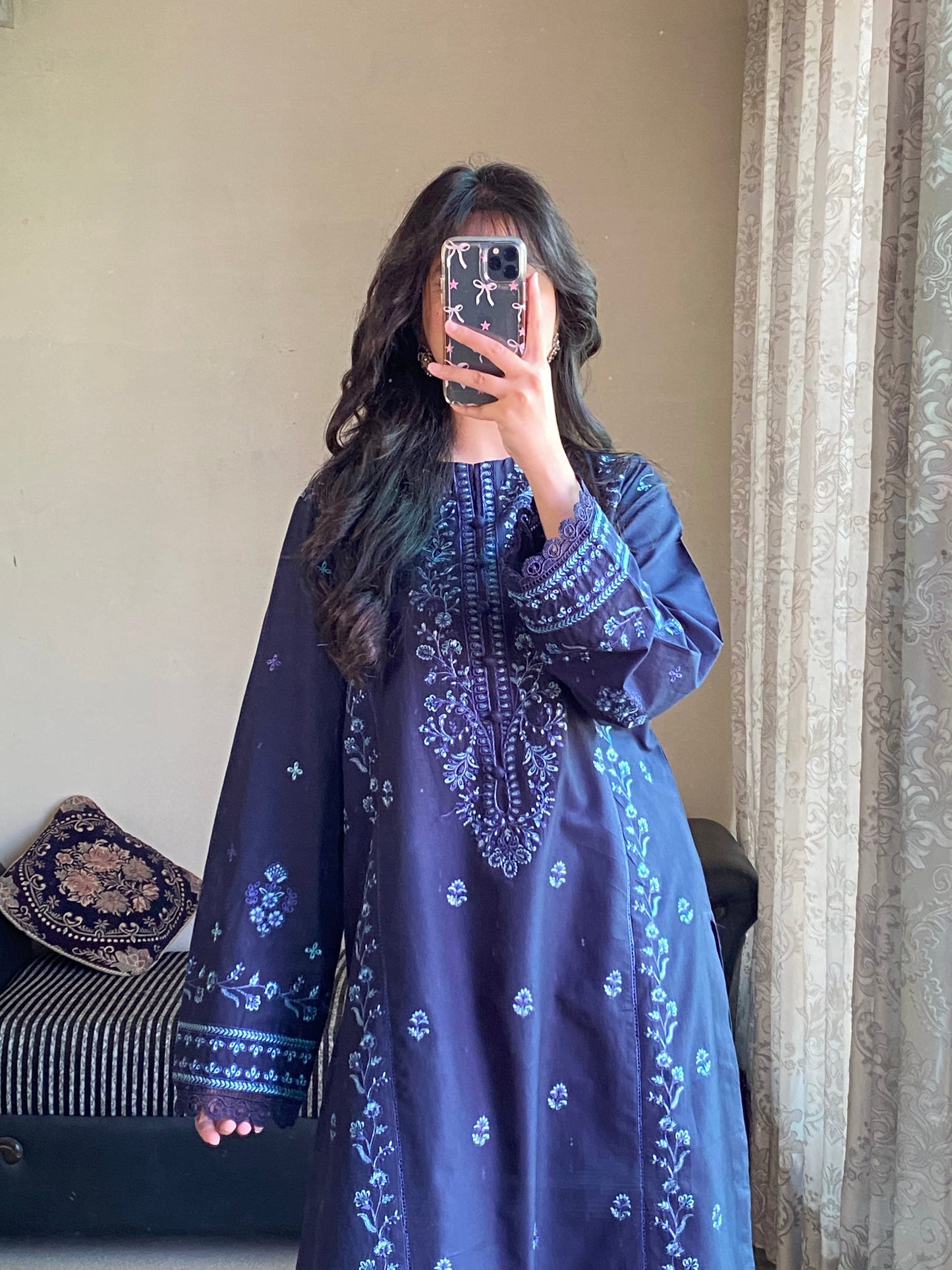 2 PIECE EMBROIDERED SUIT | ZM-15