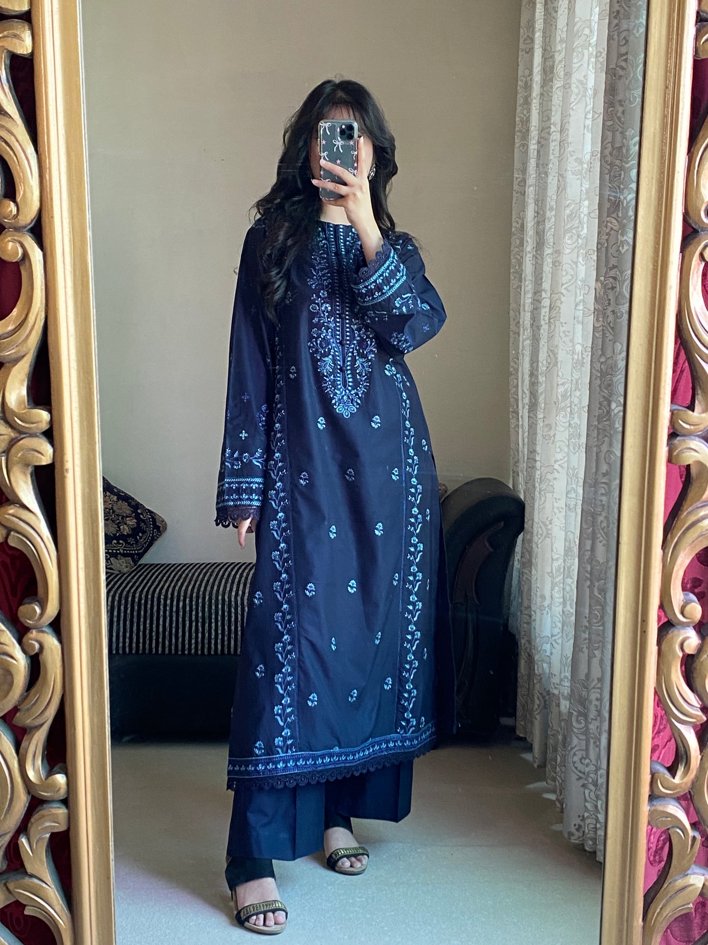 2 PIECE EMBROIDERED SUIT | ZM-15