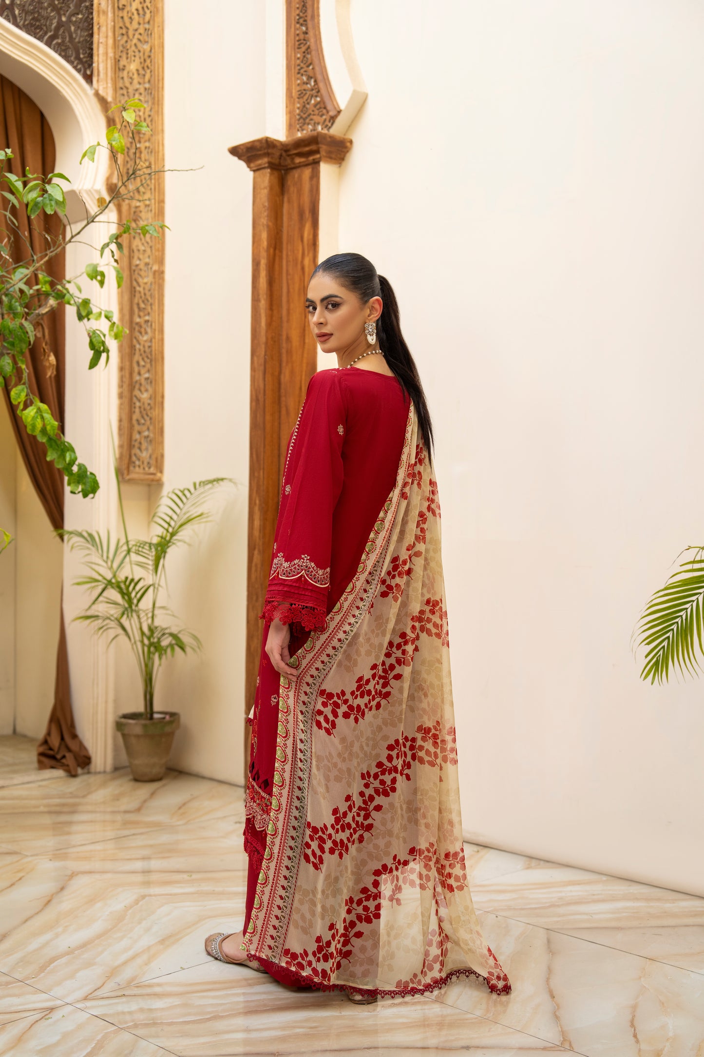 SERAPHINA 3 PIECE EMBROIDERED SUIT | ZM-02