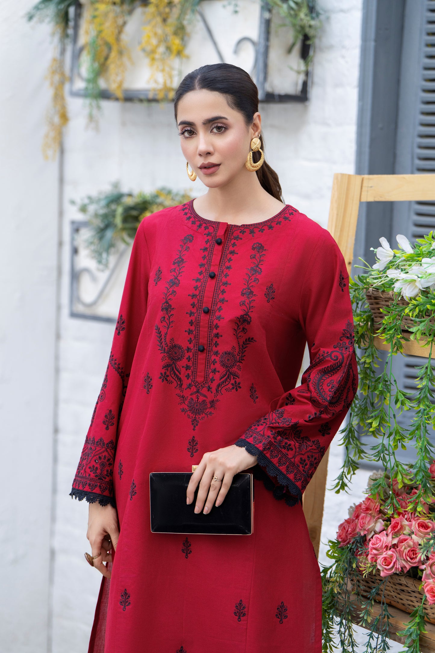 2 PIECE EMBROIDERED SUIT | ZM-25
