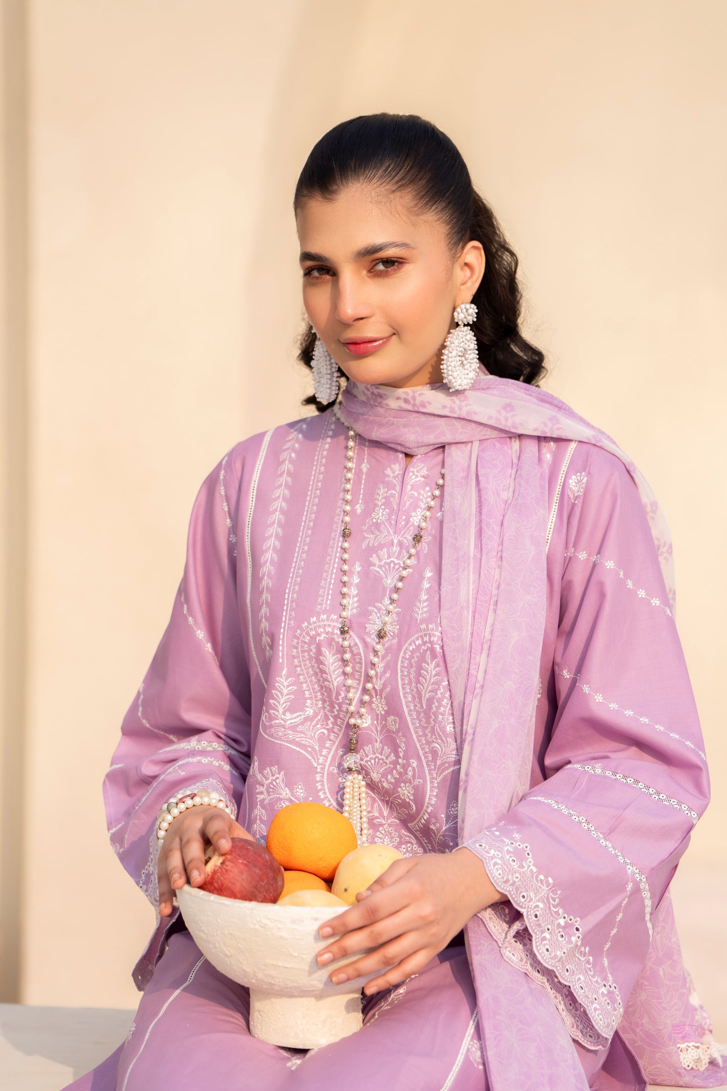 3 PIECE EMBROIDERED SUIT | ZM-05