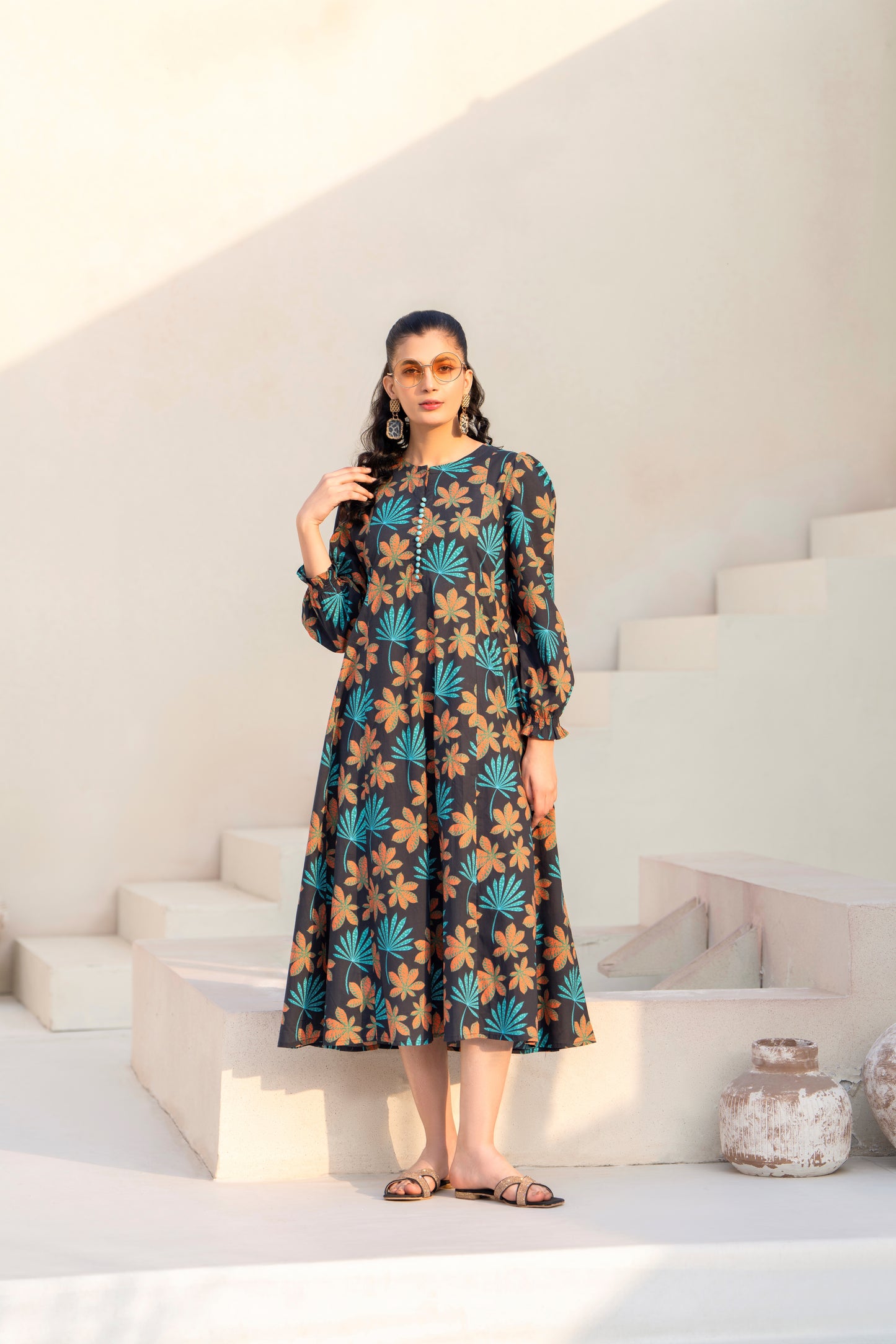 Maxi Lawn Dress | ZM-10