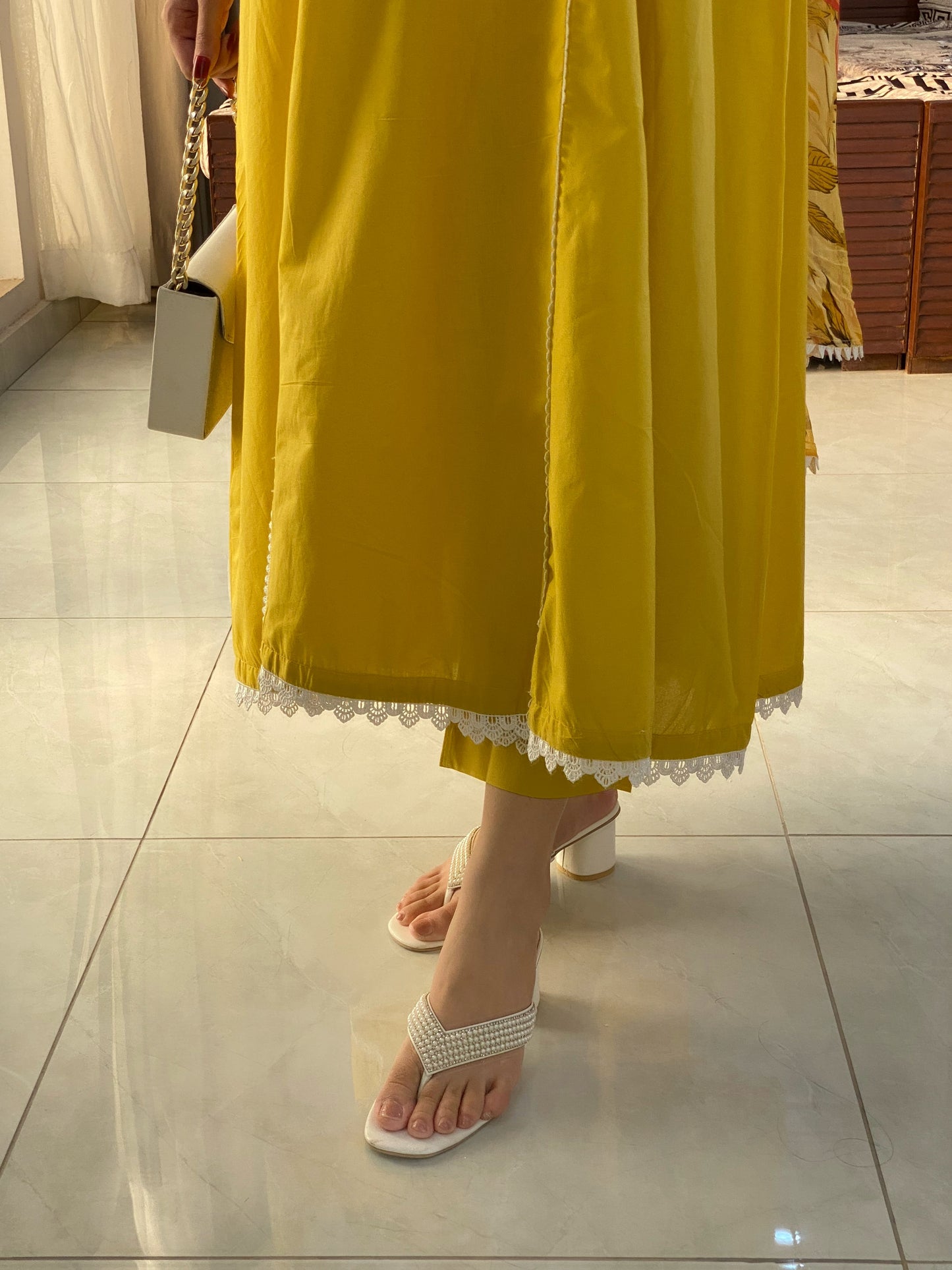 3-Piece Luxury Embroidered Frock | ZM-27