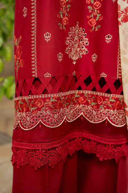 SERAPHINA 3 PIECE EMBROIDERED SUIT | ZM-02