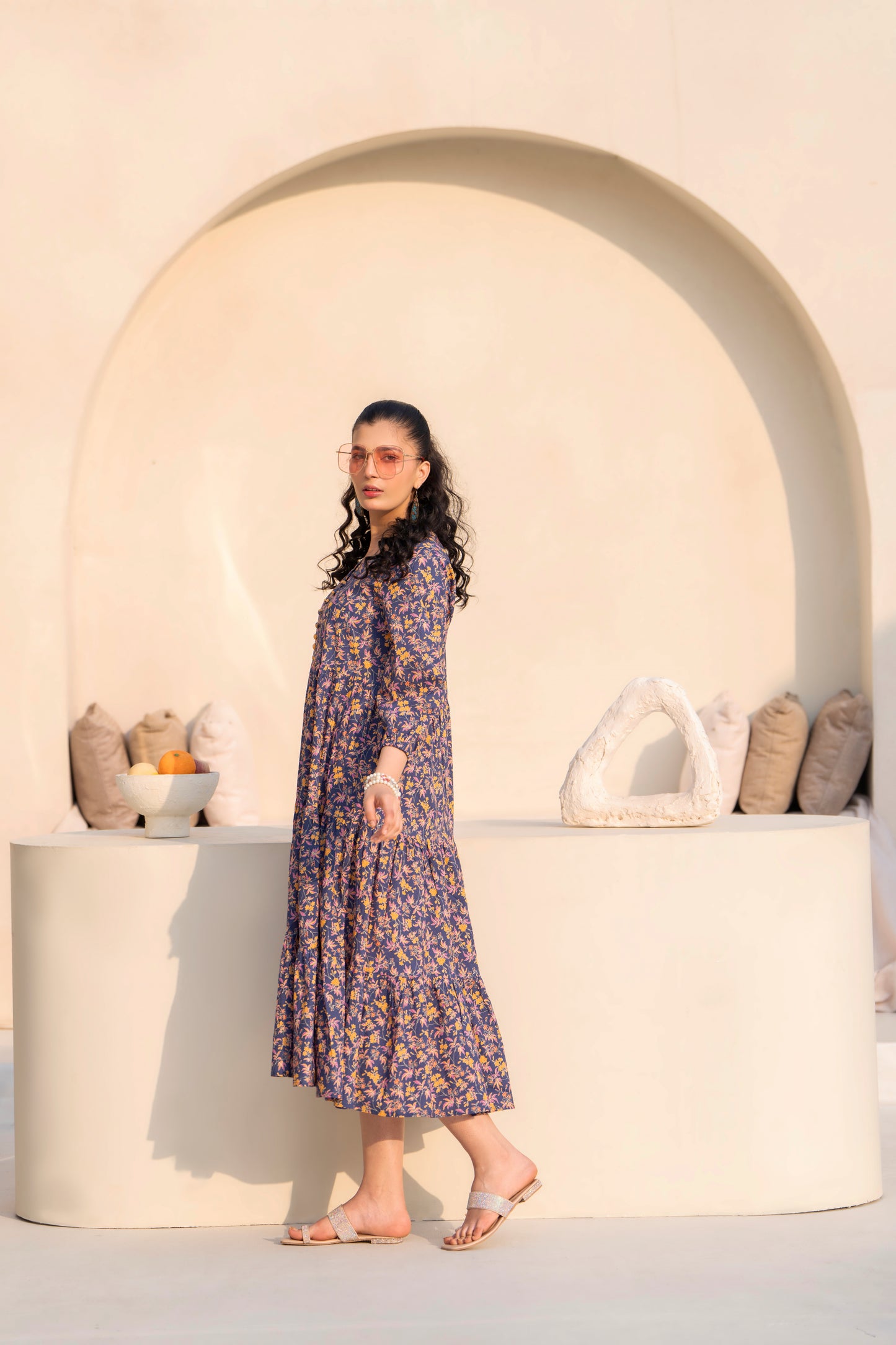 Maxi Lawn Dress | ZM-09
