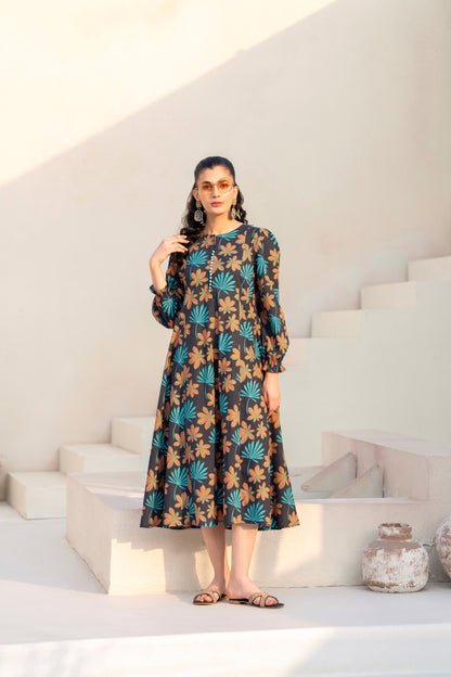 Maxi Lawn Dress | ZM-10