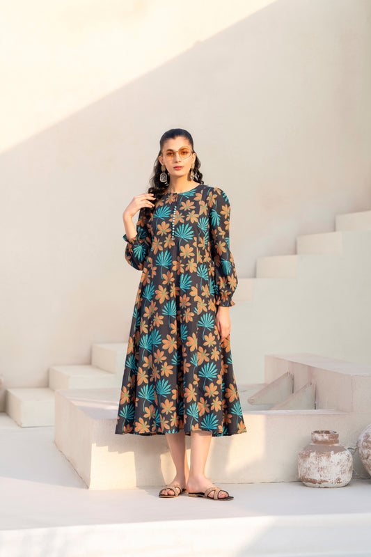 Maxi Lawn Dress | ZM-10