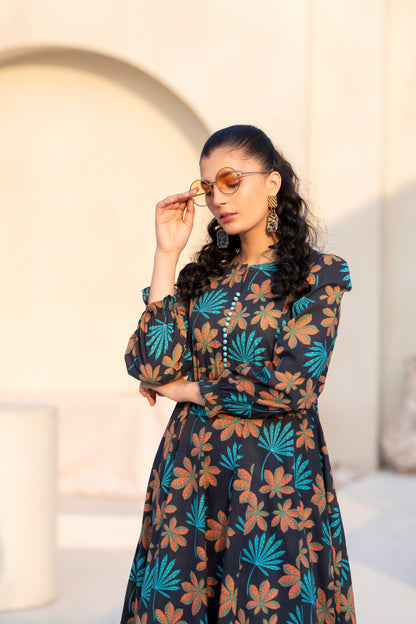 Maxi Lawn Dress | ZM-10