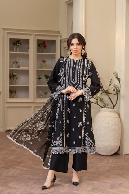 3 PIECE EMBROIDERED SUIT | ZM-14