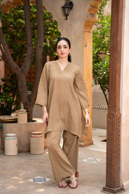 Sandora Beige 2-Piece Suit | ZM-89