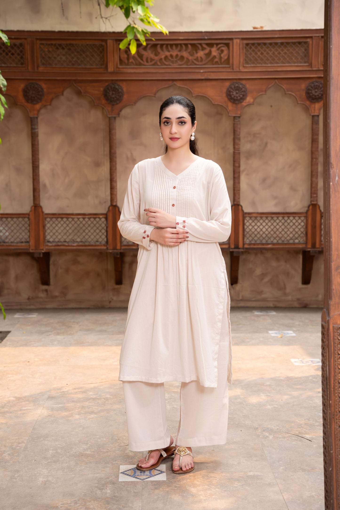 Light Beige 2-Piece Suit | ZM-86