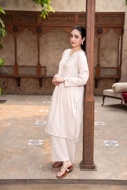 Light Beige 2-Piece Suit | ZM-86
