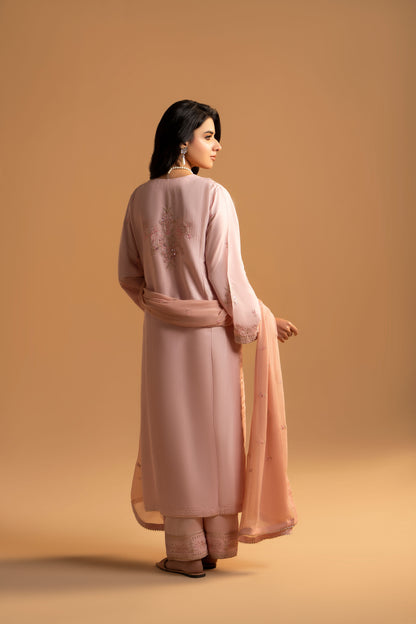 Gul-e-Gulaab Raw Silk 3-Piece Embroidered Suit | ZM-56