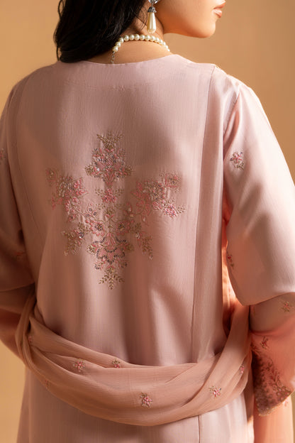 Gul-e-Gulaab Raw Silk 3-Piece Embroidered Suit | ZM-56