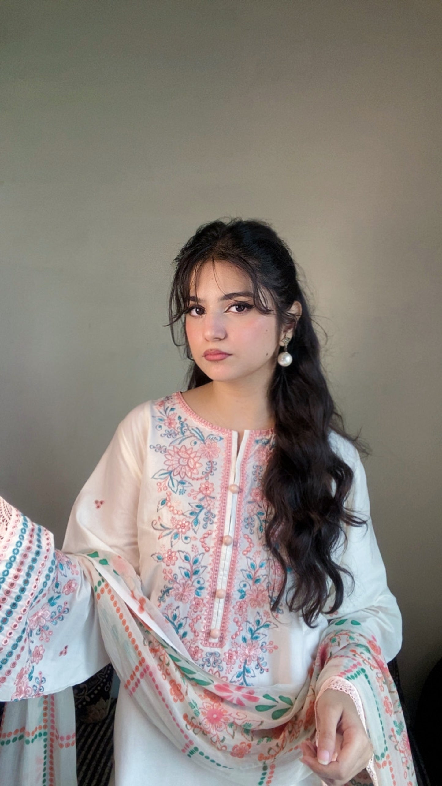 IVORY 3-Piece Embroidered Suit | ZM-26
