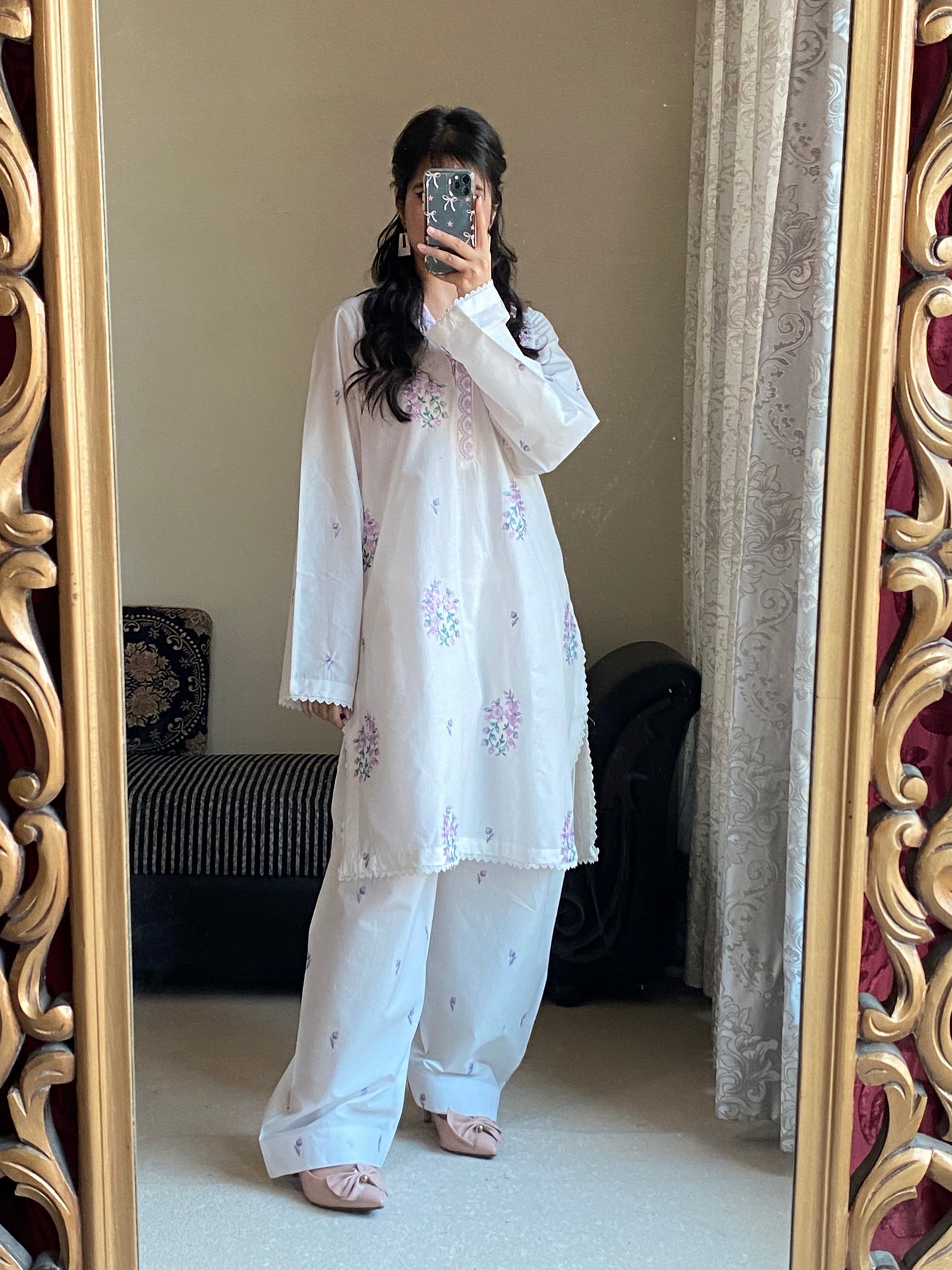 2 PIECE EMBROIDERED SUIT | ZM-16