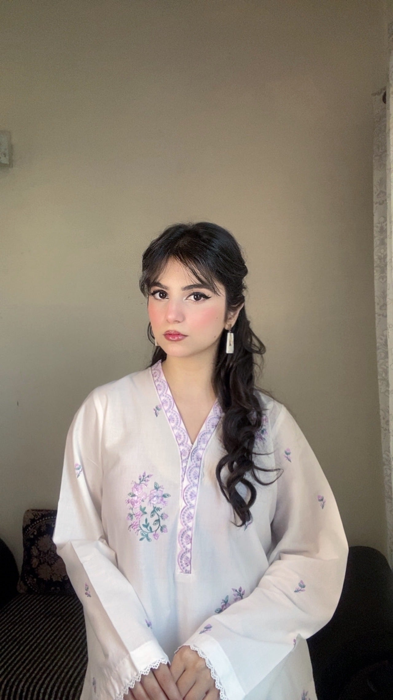 2 PIECE EMBROIDERED SUIT | ZM-16