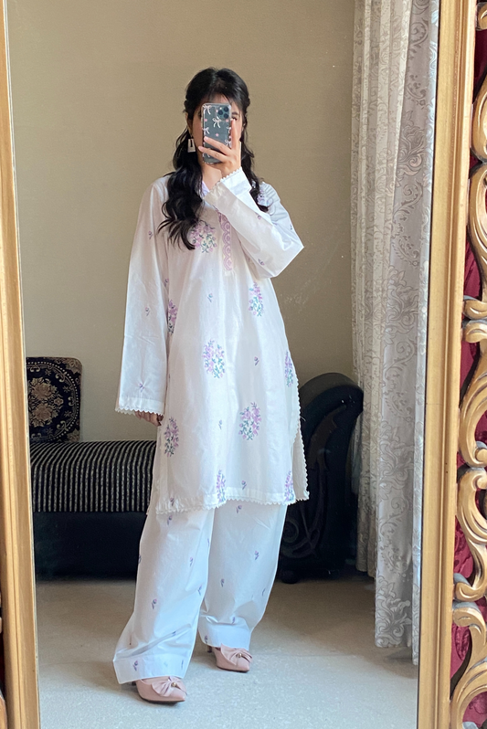 2 PIECE EMBROIDERED SUIT | ZM-16
